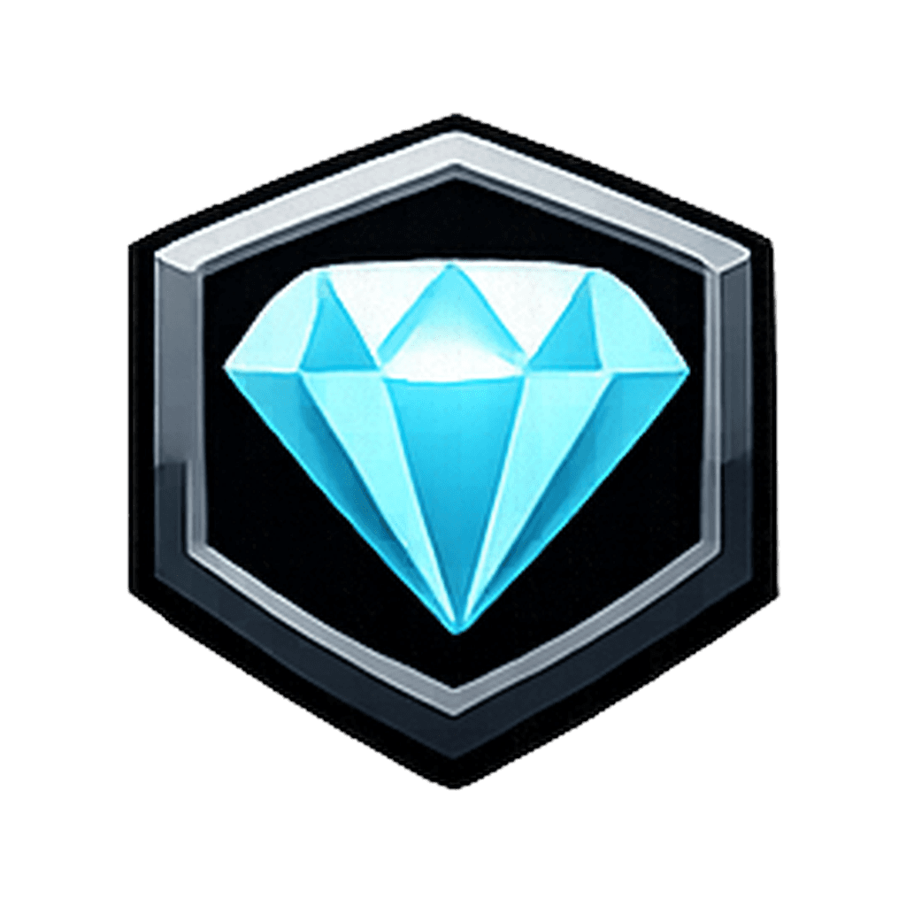 Diamond rank badge